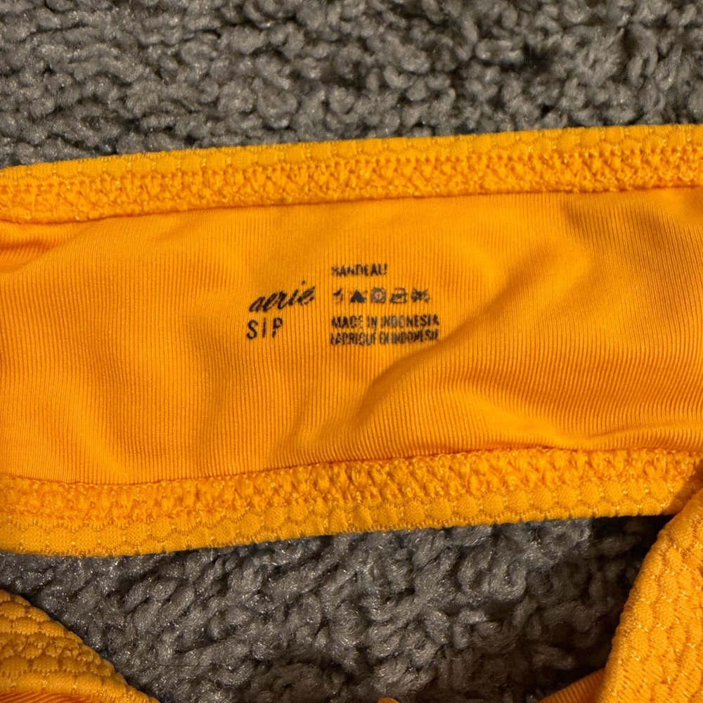 Aerie Bright Orange Bikini Set - Picture 6 of 6